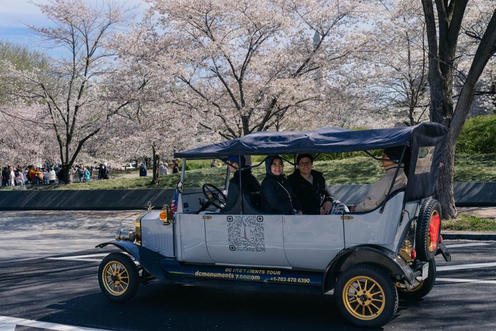Tour dei monumenti e dei luoghi d'interesse di Washington DC in un'auto d'epoca Modello T, di giorno o di notte, foto 47 | wizardtrip