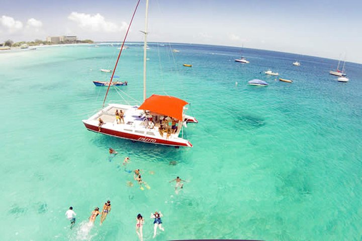 Catamaran cruise op Barbados met schildpadden snorkelen, lunch en open bar, foto 2 | wizardtrip