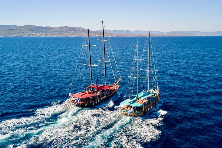 Cruzeiro de iate de luxo em Atenas visitando as ilhas de Agistri, Moni e Egina com natação e almoço, foto 20 | wizardtrip