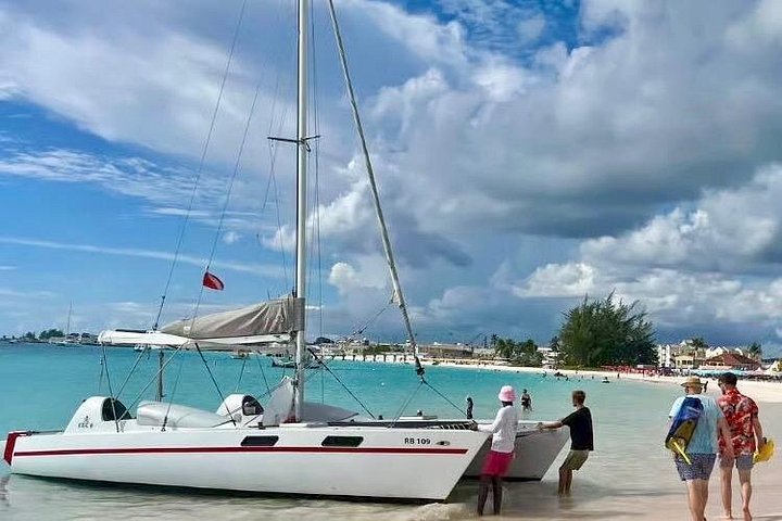 Catamaran snorkeling tour in Barbados with sea turtles and tropical fish, photo 23 | wizardtrip
