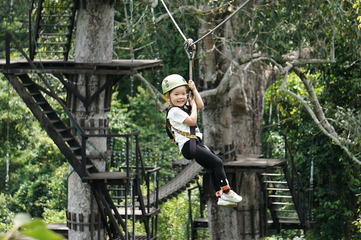 Avventura zipline attraverso la chioma della giungla nel Parco Archeologico di Angkor, Siem Reap, foto 9 | wizardtrip