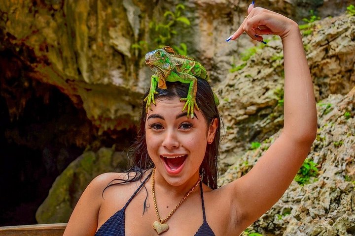 Buggytur i Punta Cana som besøker Macao-stranden, en naturlig grotte og en lokal gård, foto 6 | wizardtrip