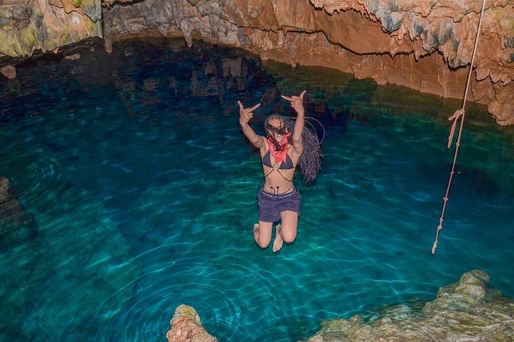 Buggytur i Punta Cana som besøker Macao-stranden, en naturlig grotte og en lokal gård, foto 10 | wizardtrip