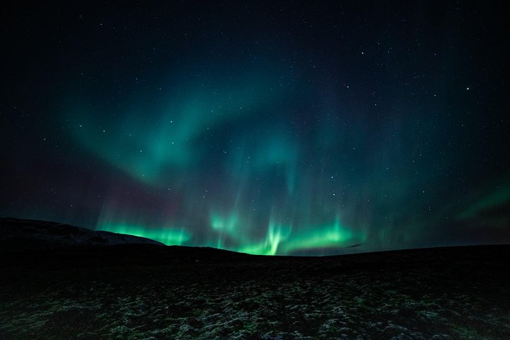 Nordlystur i lille gruppe i Reykjavik, Island, med varm chokolade og professionelle fotos, foto 20 | wizardtrip