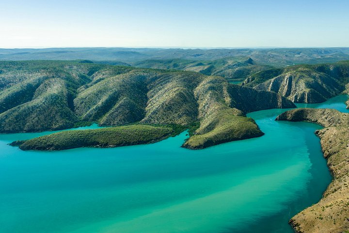 Vistas aéreas de las Cascadas Horizontales y el Archipiélago Buccaneer cerca de Broome, Australia, foto 6 | wizardtrip