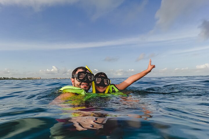 Snorkel met zeeschildpadden en kleurrijke vissen in het heldere water van Aruba, foto 13 | wizardtrip