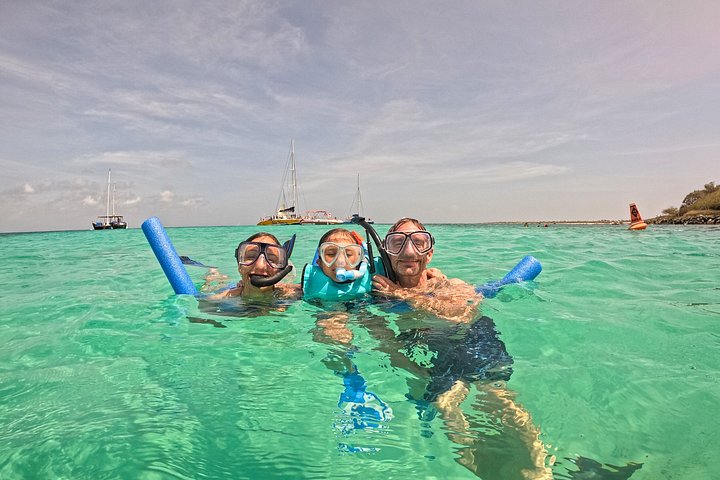 Snorkel met zeeschildpadden en kleurrijke vissen in het heldere water van Aruba, foto 49 | wizardtrip