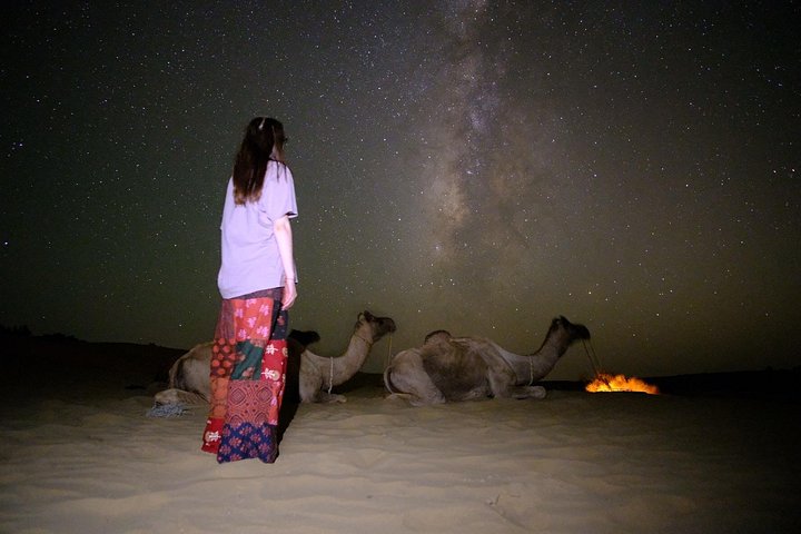 Übernachtung Kamel Safari Abenteuer in der Thar Wüste, Jaisalmer, Indien, mit Sonnenuntergang und Sternenbeobachtung, Foto 28 | wizardtrip