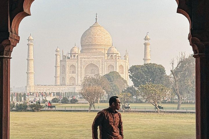 Private Taj Mahal Sonnenaufgangstour ab Delhi, inklusive Agra Fort und Baby Taj, Foto 16 | wizardtrip
