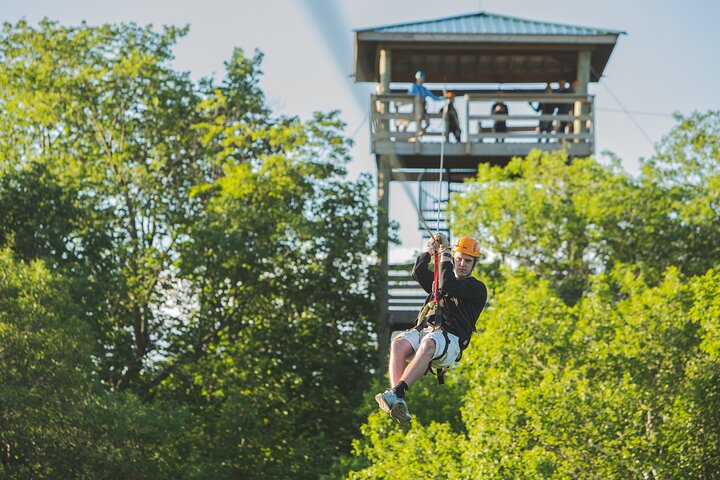 Experience the thrill of ziplining through the Minnesota River Valley canopy, photo 7 | wizardtrip