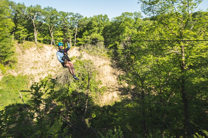 Experience the thrill of ziplining through the Minnesota River Valley canopy, photo 10 | wizardtrip