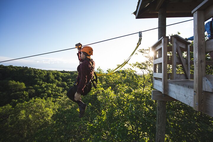 Experience the thrill of ziplining through the Minnesota River Valley canopy, photo 13 | wizardtrip