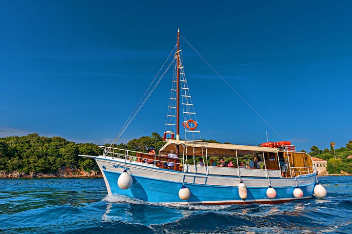 Heldags båtcruise som utforsker Elaphitiøyene nær Dubrovnik, Kroatia, med svømming og lunsj, foto 22 | wizardtrip
