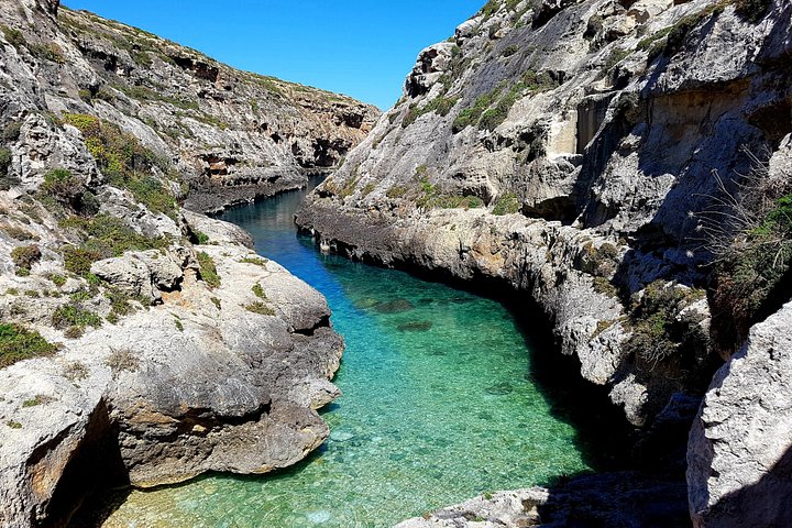 Tour privato in barca alla scoperta delle acque cristalline della Laguna Blu di Malta, Comino e Gozo, foto 10 | wizardtrip