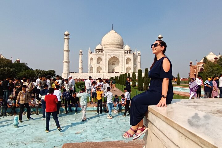 Erkunden Sie das ikonische Taj Mahal und Agra Fort mit einer geführten Tour und "Ohne Anstehen"-Zugang, Foto 6 | wizardtrip