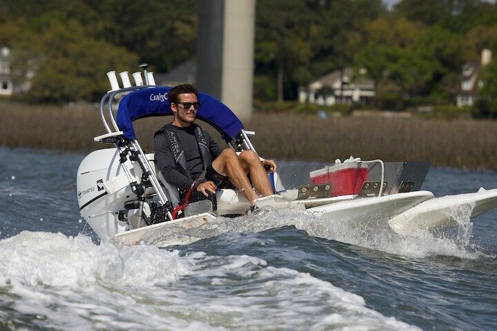 Guidé vanwatertour på Hilton Head Island med Creek Cat-båt | wizardtrip