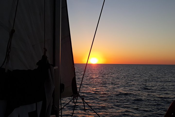 Um luxuoso cruzeiro de catamarã ao pôr do sol na Baía de Darwin, Austrália, com jantar e bebidas, foto 7 | wizardtrip