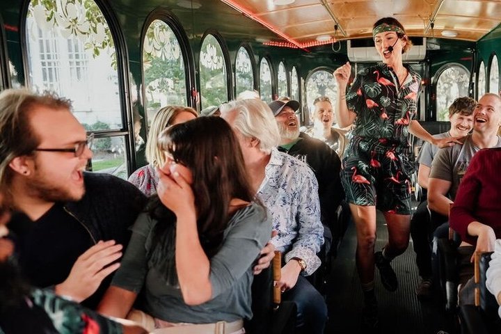 Comedy trolley-tur, der udforsker Savannahs historiske vartegn med humoristisk kommentar, foto 9 | wizardtrip