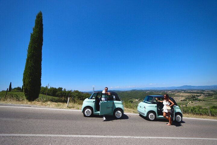 Erleben Sie die Chianti-Landschaft von Florenz aus mit Vespa, Roller oder E-Auto, inklusive Weinprobe und toskanischem Essen, Foto 23 | wizardtrip
