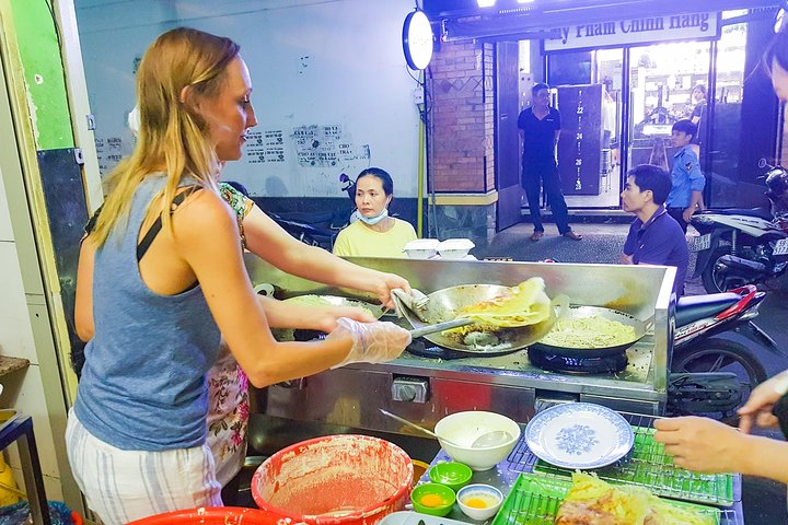 Ho-Chi-Minh-Stadt Street Food Tour mit dem Motorrad bei Nacht, mit lokalen Gerichten und Stadtansichten, Foto 20 | wizardtrip