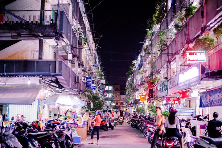 Ho-Chi-Minh-Stadt Street Food Tour mit dem Motorrad bei Nacht, mit lokalen Gerichten und Stadtansichten, Foto 36 | wizardtrip