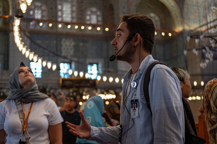 Explore Istanbul's iconic Blue Mosque and Hagia Sophia on a guided small-group tour, photo 25 | wizardtrip