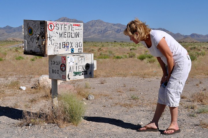 Ontdek de mysteries van Area 51 en de Extraterrestrial Highway tijdens een dagtrip vanuit Las Vegas, foto 14 | wizardtrip