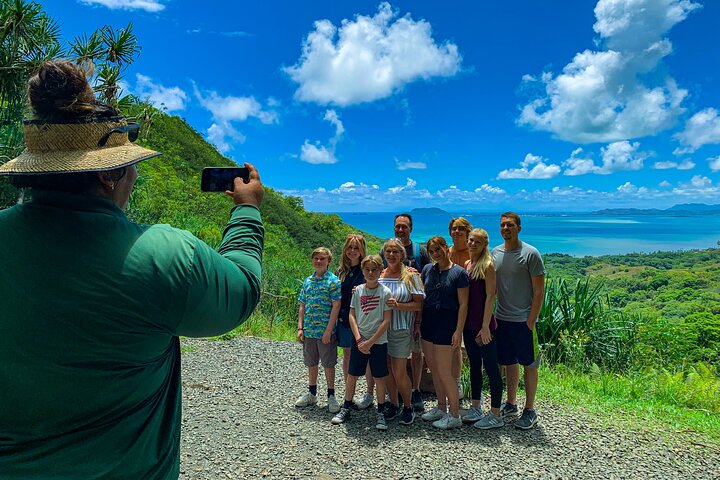 Offroad-Abenteuertour in einem Schweizer Pinzgauer-Fahrzeug im Kualoa Ranch, Oahu, Foto 10 | wizardtrip