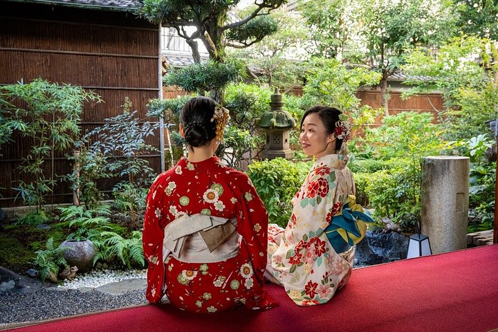 Experience a traditional Japanese tea ceremony in Kyoto, complete with kimono rental and matcha preparation, photo 8 | wizardtrip