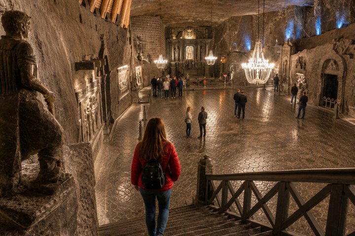 Mines de sel de Wieliczka : Billet coupe-file, guide et prise en charge à l'hôtel depuis Cracovie | wizardtrip