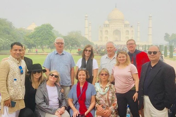 Excursion privée au Taj Mahal et à Agra en train super rapide depuis Delhi | wizardtrip