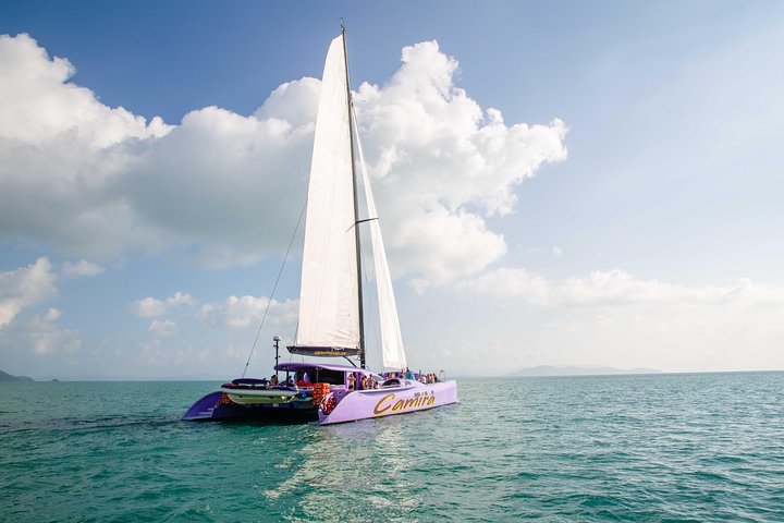 Seilkatamaran-eventyr i Whitsunday Islands, Australia, med snorkling og strandbesøk, foto 8 | wizardtrip
