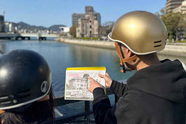 Visite à vélo dans le Parc de la Paix de Hiroshima, exploration des sites historiques et de la reconstruction de la ville, photo 6 | wizardtrip