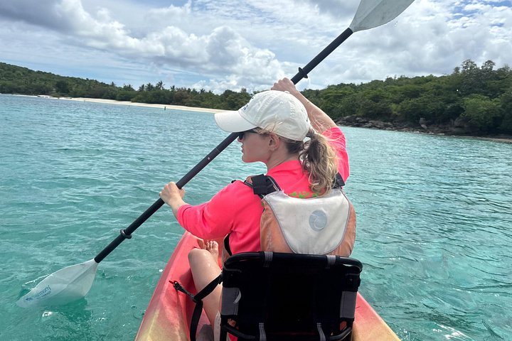 Kayak and snorkel adventure with sea turtles in St. John, US Virgin Islands National Park, photo 9 | wizardtrip