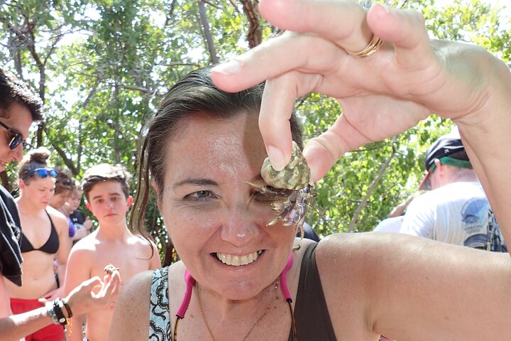 Aventura de kayak, senderismo y snorkel en la laguna de manglares y Cas Cay de St. Thomas, foto 33 | wizardtrip