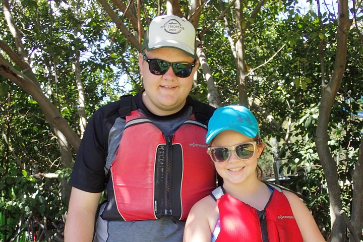Aventura de kayak, senderismo y snorkel en la laguna de manglares y Cas Cay de St. Thomas, foto 43 | wizardtrip