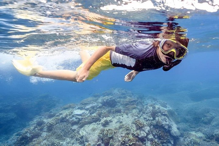 Avventura di snorkeling a Blue Lagoon Beach, Bali, con vibranti barriere coralline e vita marina, foto 12 | wizardtrip