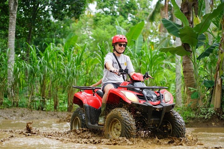 Avventura in quad bike attraverso la scenografica giungla di Bali, risaie e una cascata, foto 21 | wizardtrip