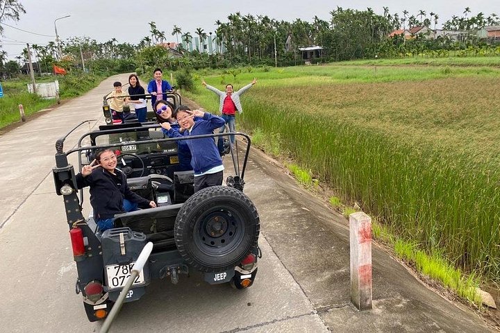 Explora los pueblos rurales y las islas fluviales de Hoi An en un tour privado en jeep, experimentando artesanías y paisajes locales, foto 18 | wizardtrip