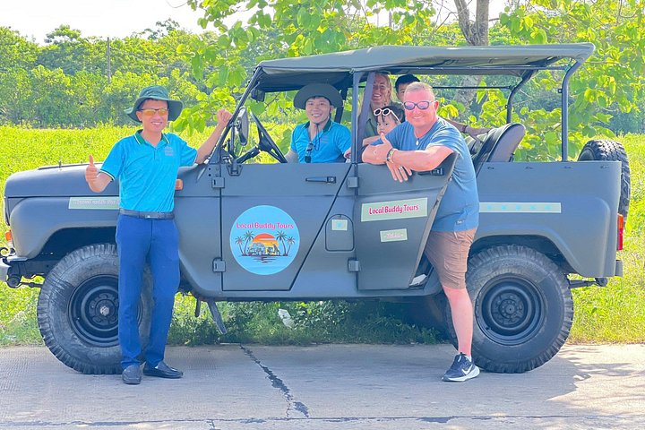 Explora los pueblos rurales y las islas fluviales de Hoi An en un tour privado en jeep, experimentando artesanías y paisajes locales, foto 32 | wizardtrip