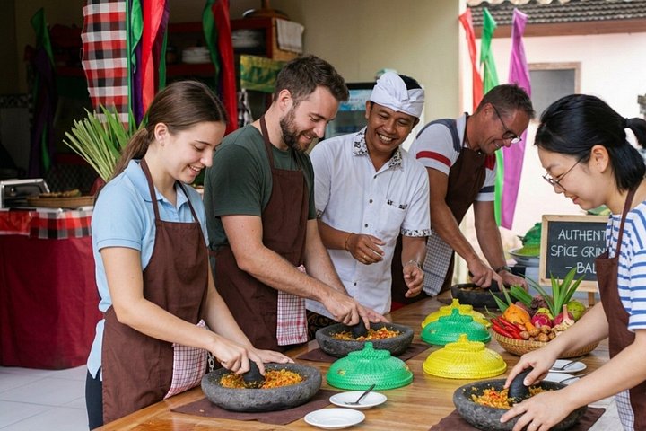Authentieke Balinese kookles in Ubud, Indonesië, met marktbezoeken en traditionele gerechtenbereiding, foto 7 | wizardtrip