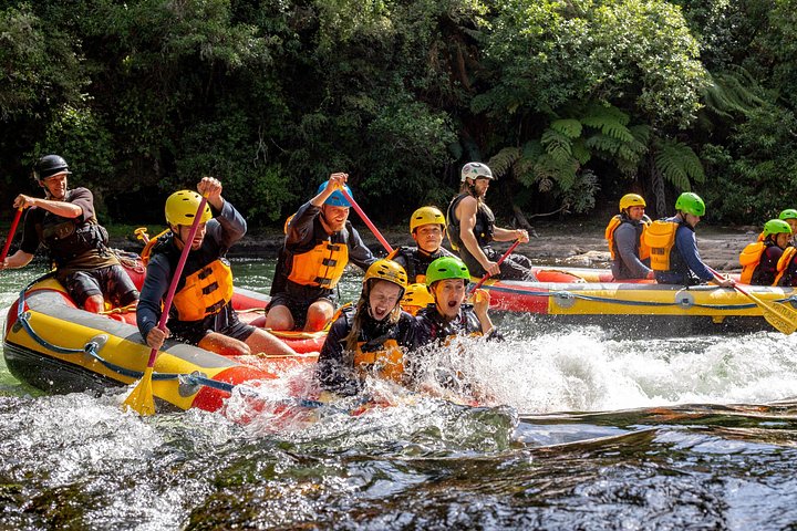 Aufregendes Wildwasser-Rafting-Abenteuer auf den Kaituna-Kaskaden in Tauranga, Neuseeland, Foto 9 | wizardtrip