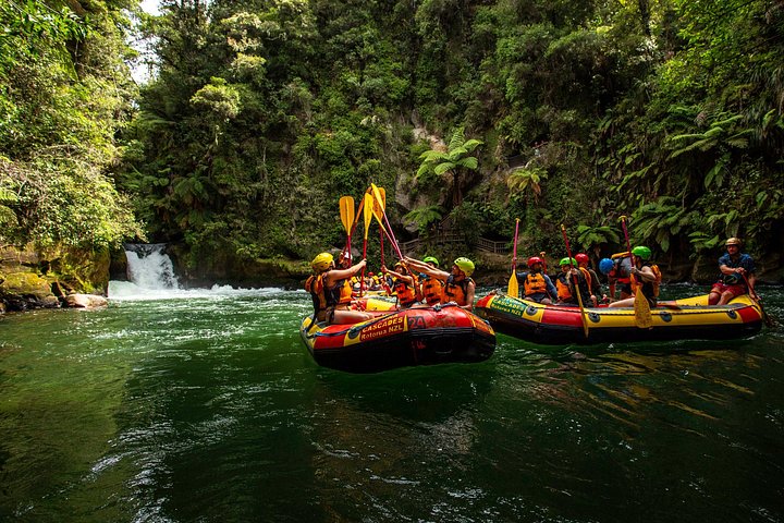 Aufregendes Wildwasser-Rafting-Abenteuer auf den Kaituna-Kaskaden in Tauranga, Neuseeland, Foto 11 | wizardtrip
