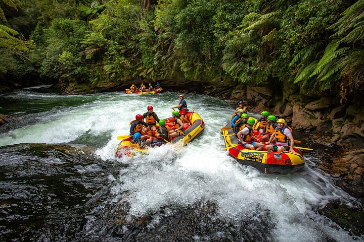 Aufregendes Wildwasser-Rafting-Abenteuer auf den Kaituna-Kaskaden in Tauranga, Neuseeland, Foto 12 | wizardtrip