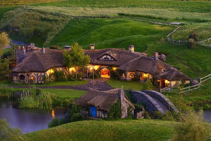 Explore o mágico Hobbiton™ Movie Set, com charmosos Hobbit Holes e a icônica Green Dragon Inn, localizado na região de Waikato, Nova Zelândia, foto 6 | wizardtrip