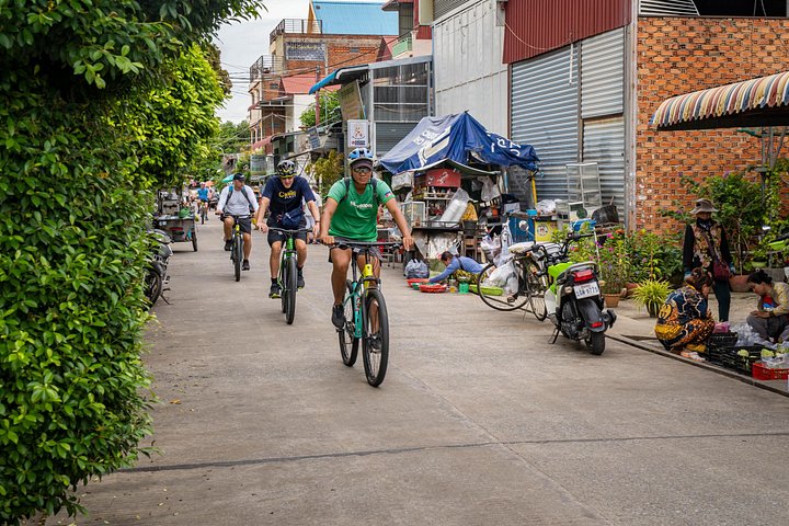 Cykeltur på Sidenön, Phnom Penh, utforskar byar och sidenvävning, foto 22 | wizardtrip
