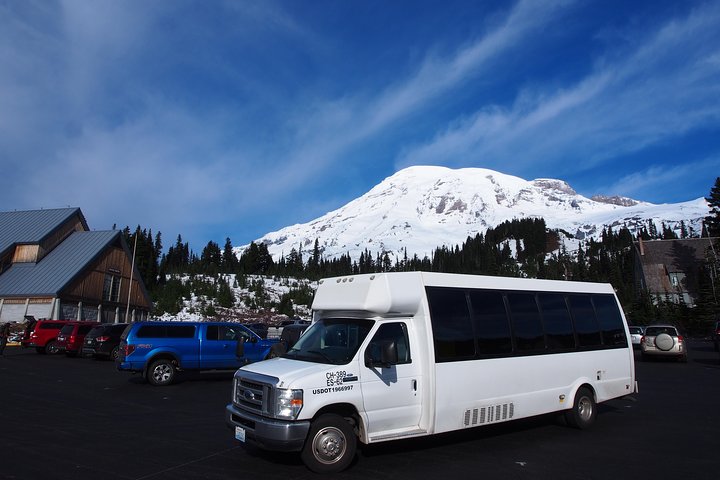 Naturskjønn tur til Mount Rainier National Park fra Seattle, som viser isbreer, fossefall og skoger, foto 17 | wizardtrip