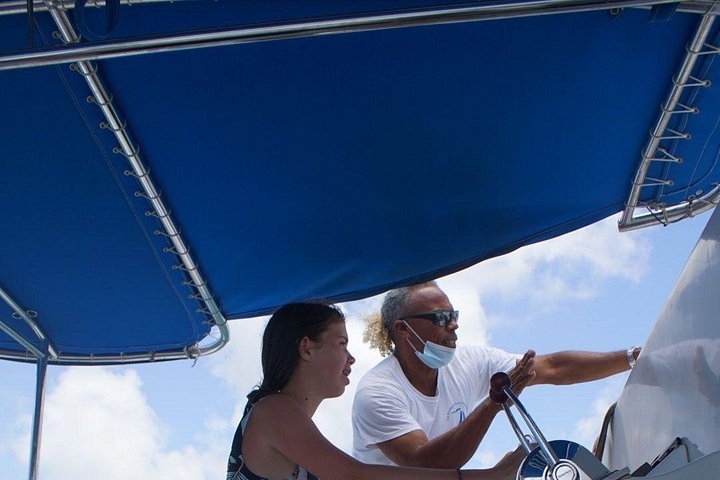 Catamaran cruise op Barbados met zwemmen met schildpadden en snorkelen, foto 13 | wizardtrip