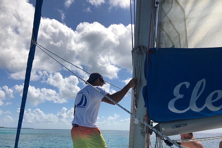 Catamaran cruise op Barbados met zwemmen met schildpadden en snorkelen, foto 23 | wizardtrip