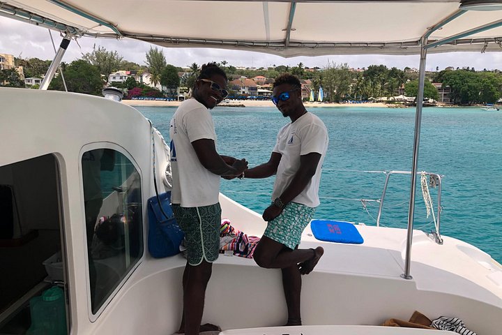 Catamaran cruise op Barbados met zwemmen met schildpadden en snorkelen, foto 38 | wizardtrip